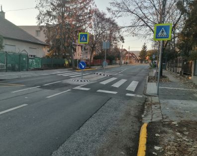 Aszfalt burkolatú útépítések